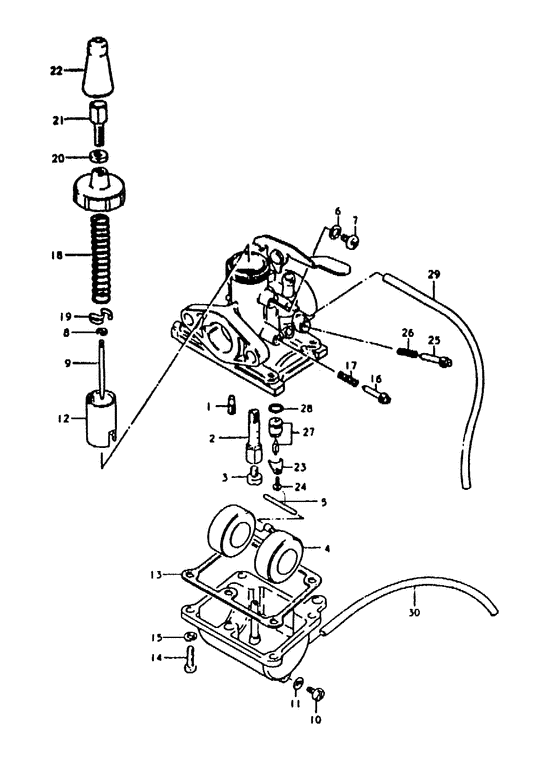 Carburetor assy