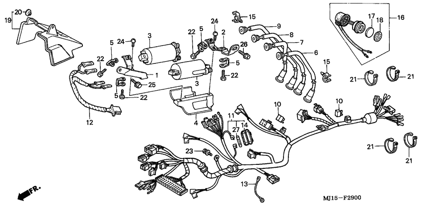 Harness wire