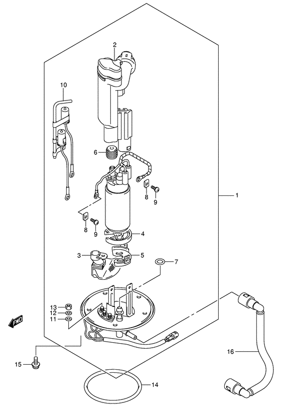 SV1000 Топливный насос