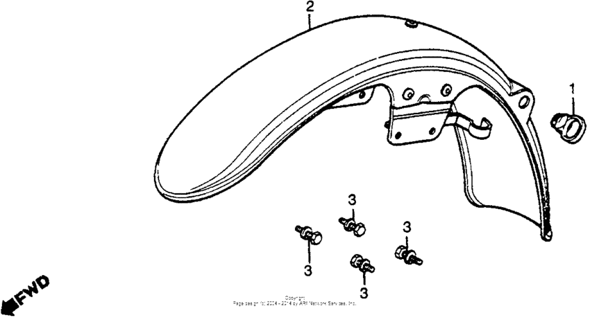 CBX Переднее крыло