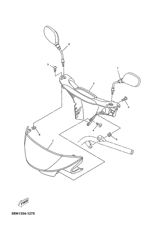 YN50 Обтекатель 1