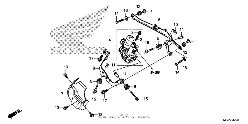 Front power unit (cbr600ra)
