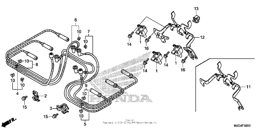 GL1800B Катушка зажигания