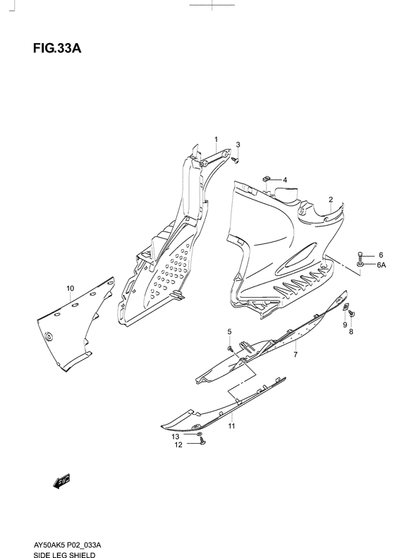 Side leg shield