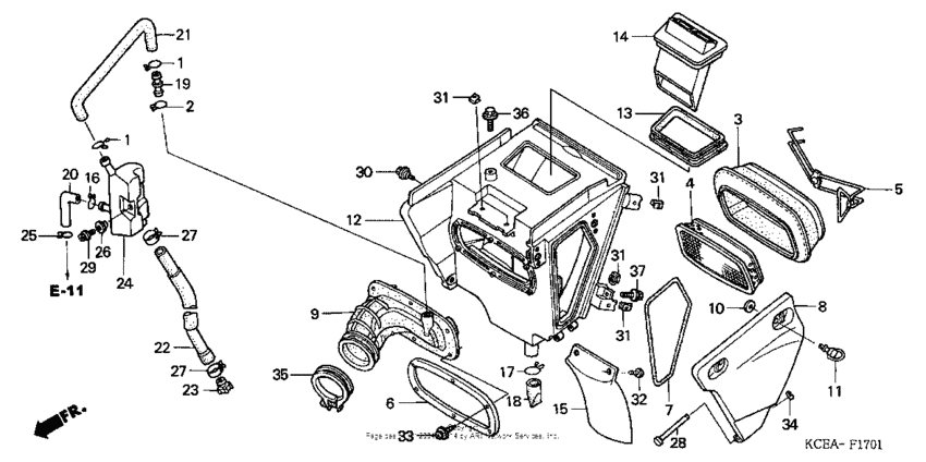 Air cleaner (ac)