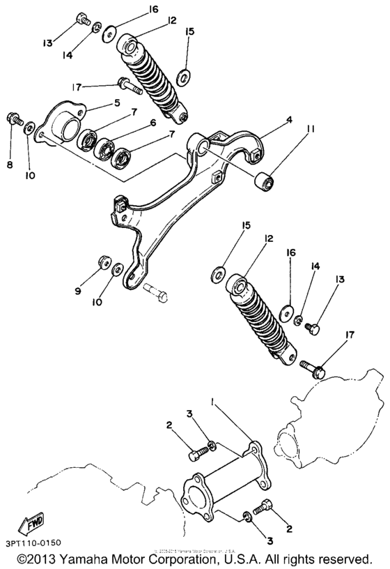 Rear arm - suspension