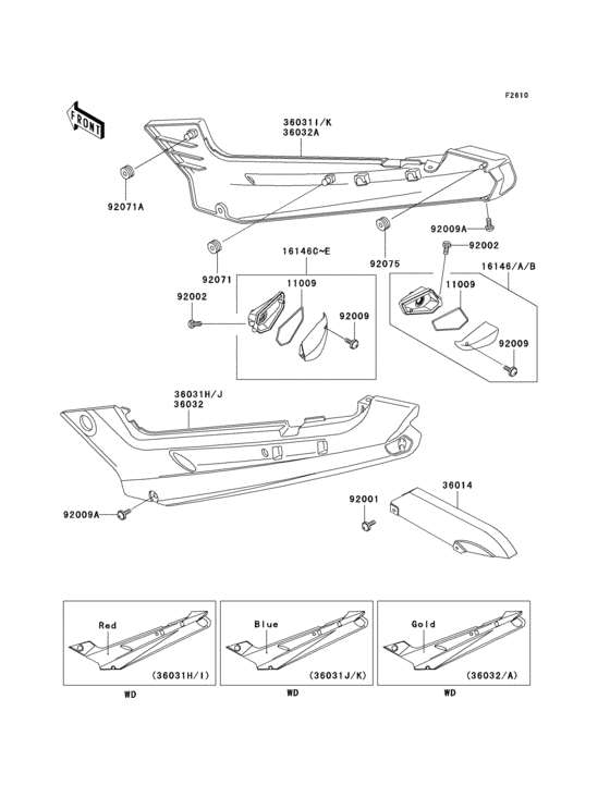 Side covers/chain cover(1/2)