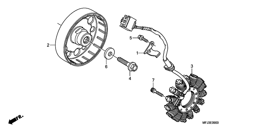 CBR600RR (ABS) Generators