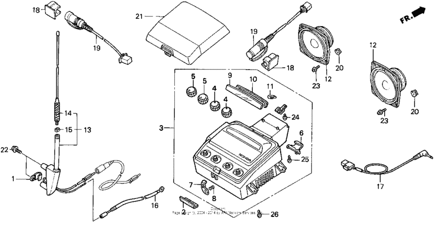 Gl1500i radio