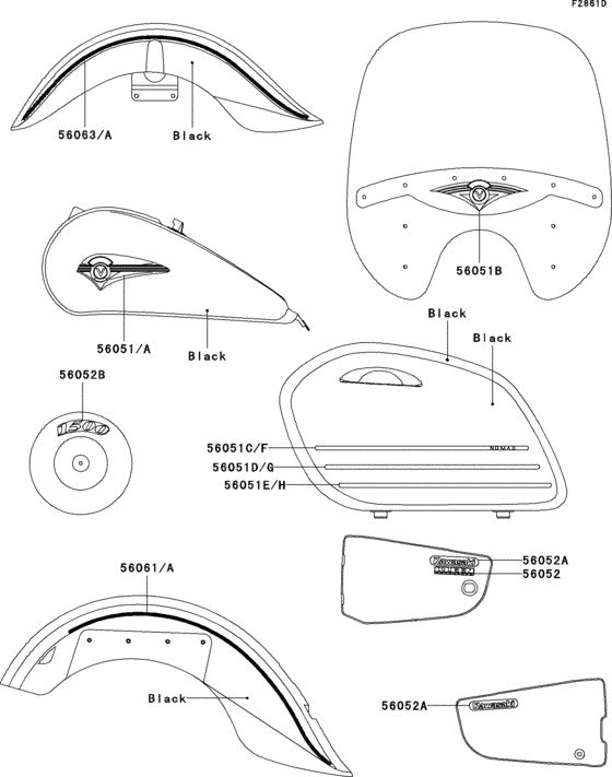 Decals(black)(vn1500-l4)