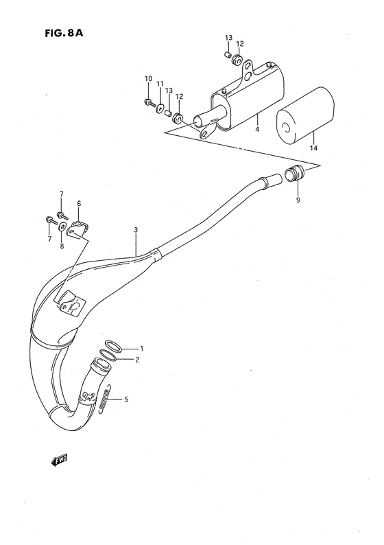 Muffler comp