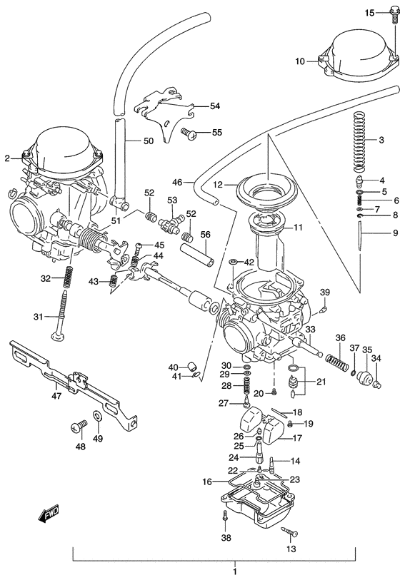 Carburetor assy