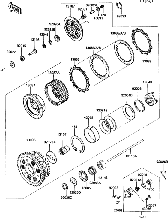 ZG1200 Clutch(zg1200-b5)