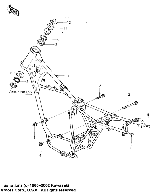 Frame/frame fittings