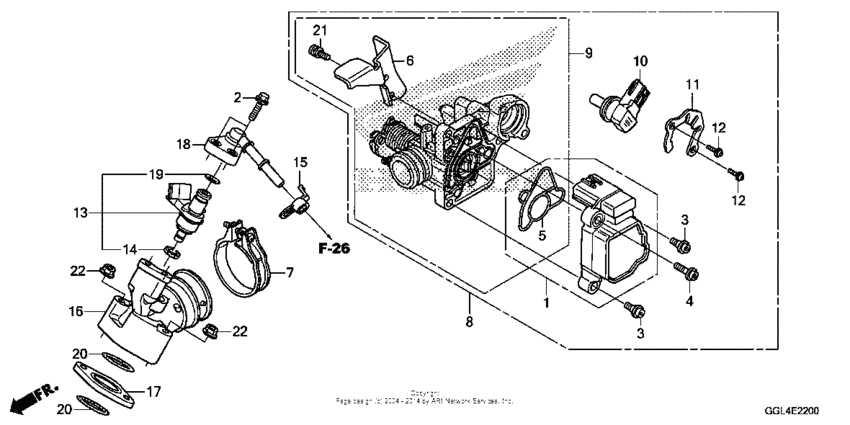 Throttle body + fuel injector