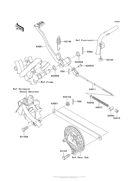 Brake Pedal (Aaf)