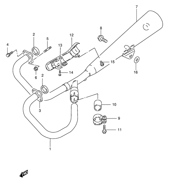 Muffler comp