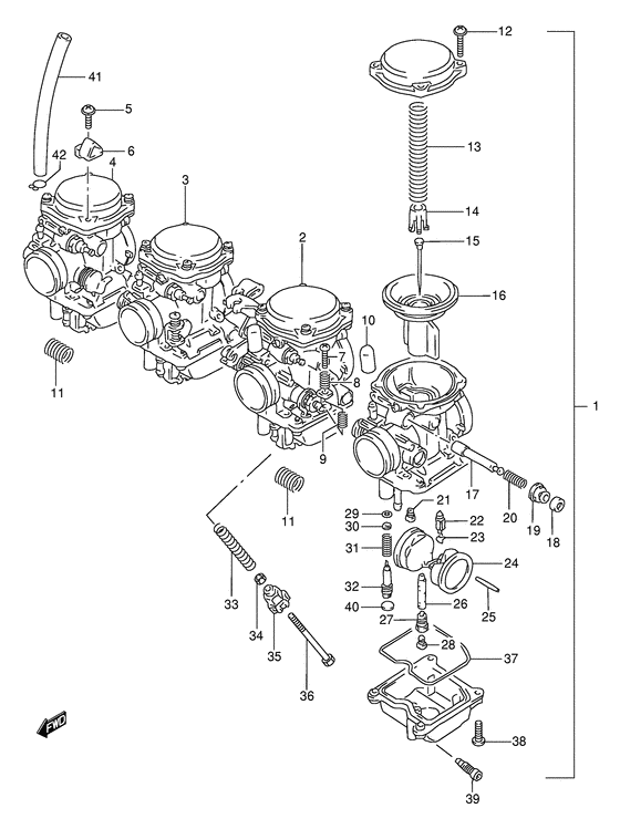 Carburetor assy