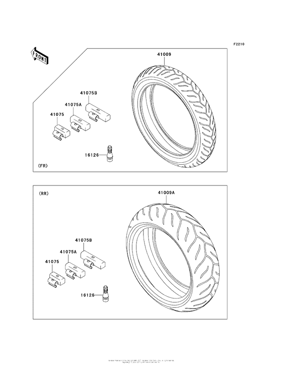 ZR750LAS Покрышки