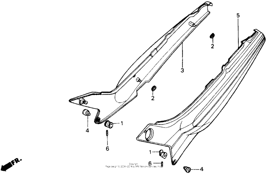  Боковые обтекатели