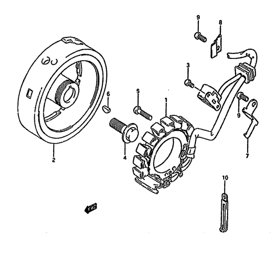 DR650 Зажигание