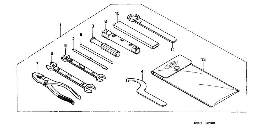 CB250 Инструмент