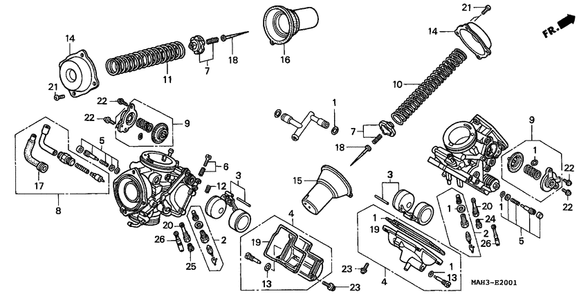 Carburetor assy