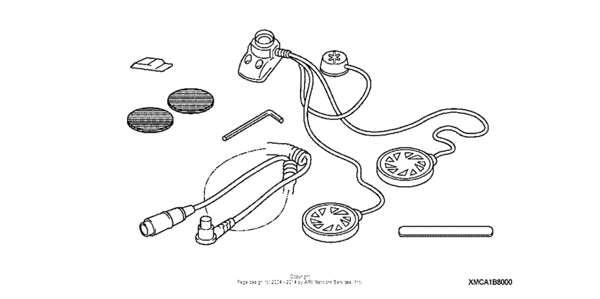 GL1800 (ABS) Deluxe headset (full face)