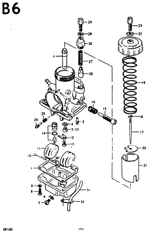 Carburetor assy