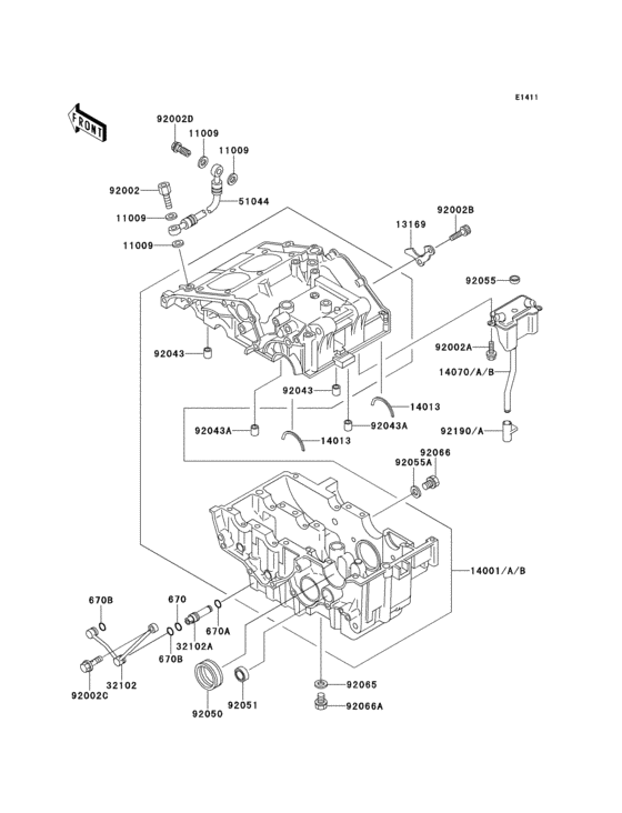 Crankcase(1/2)