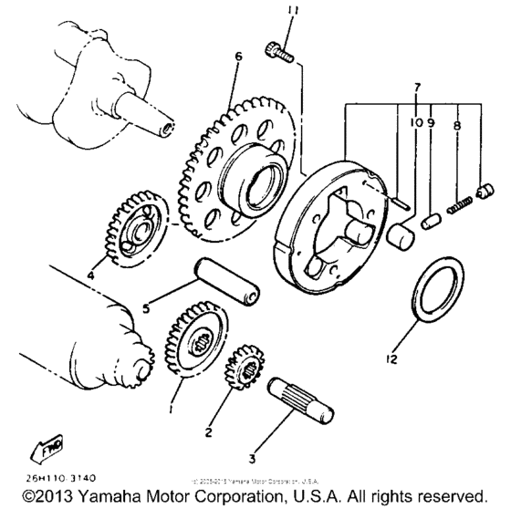 XVZ13TC Стартер