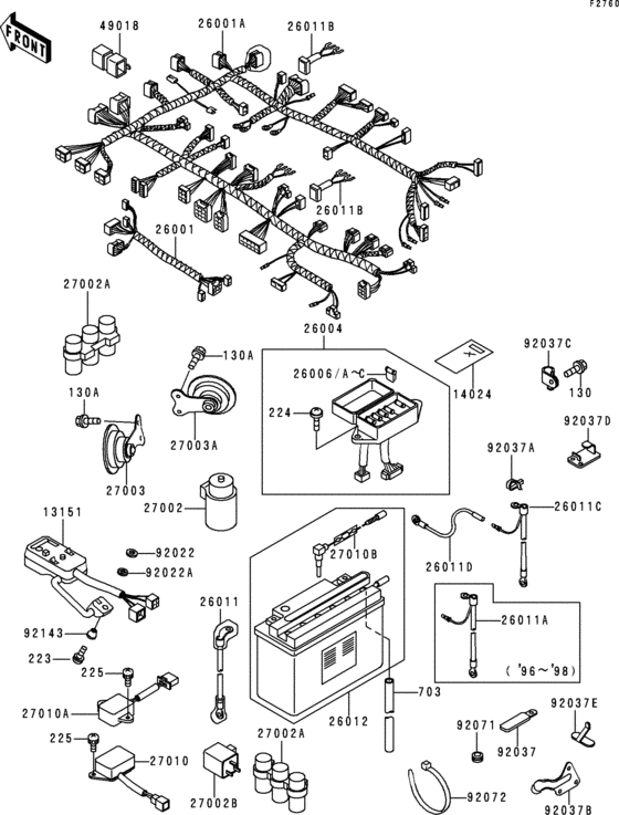 Chassis electrical equipment(1/2)
