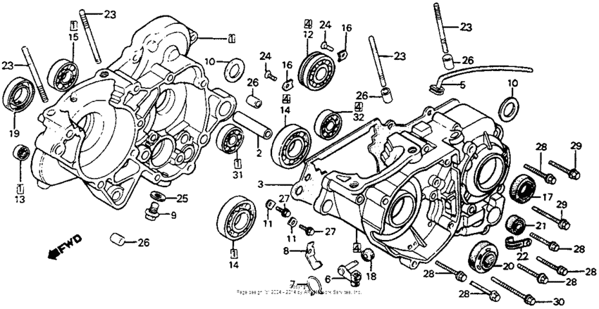 Crankcase 83