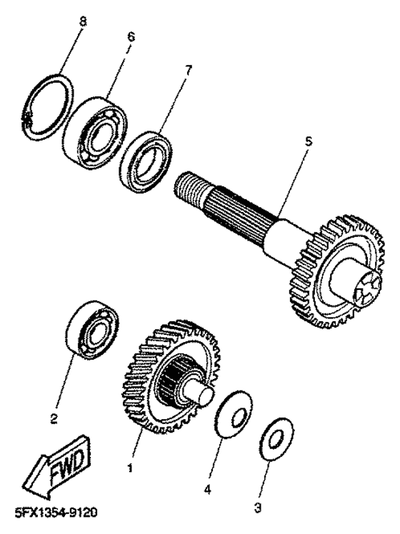 EW50 Трансмиссия