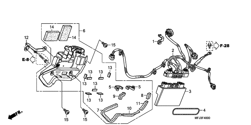 Abs control unit