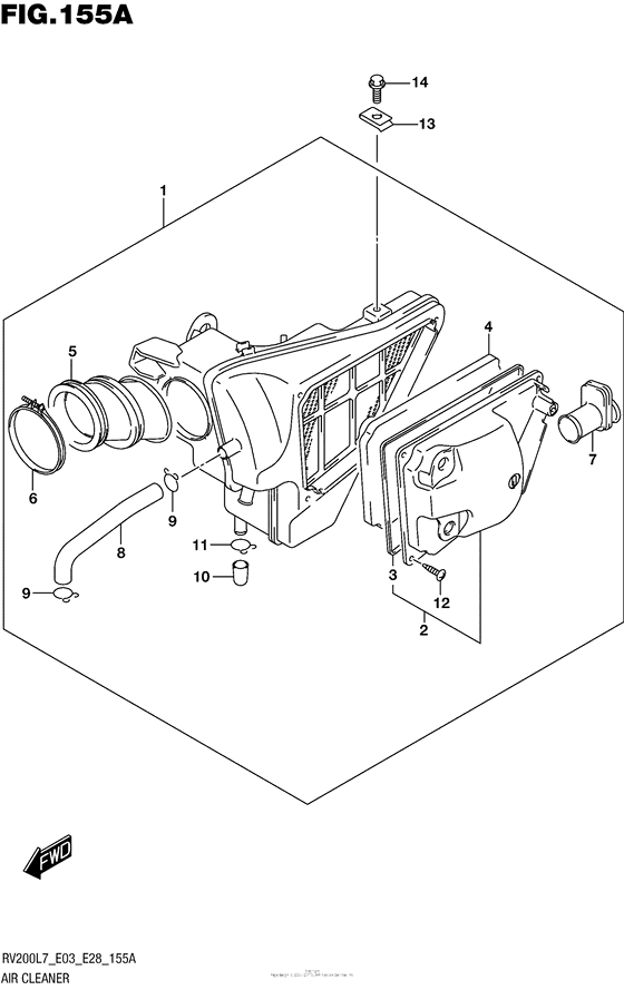 Air Cleaner (Rv200L7 E03)