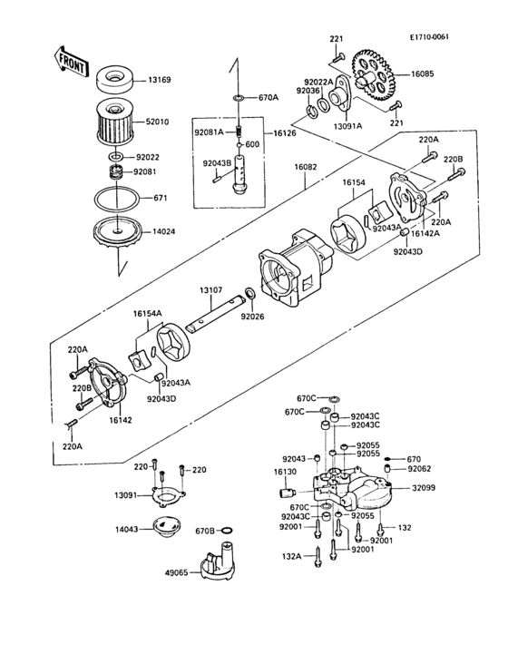Oil pump(1/2)