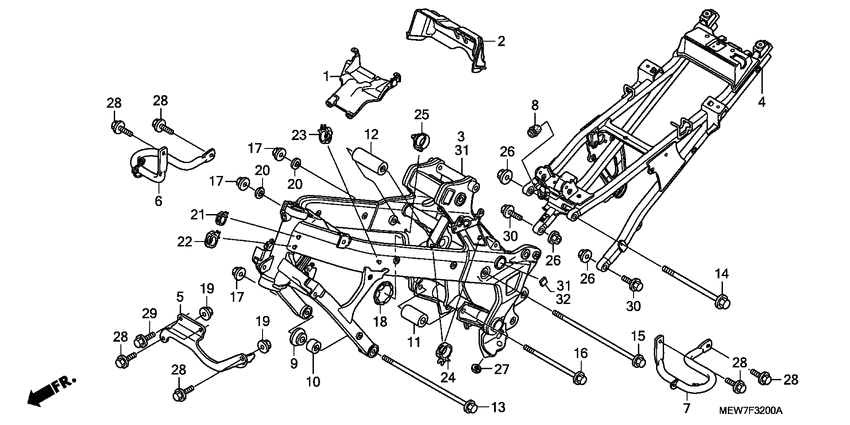 Frame body