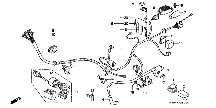 Harness wire
