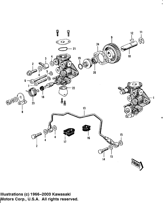 KV100 Маслонасос