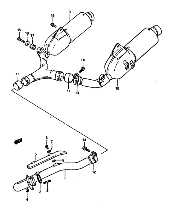 Muffler comp
