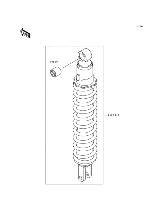 KL650 Амортизатор