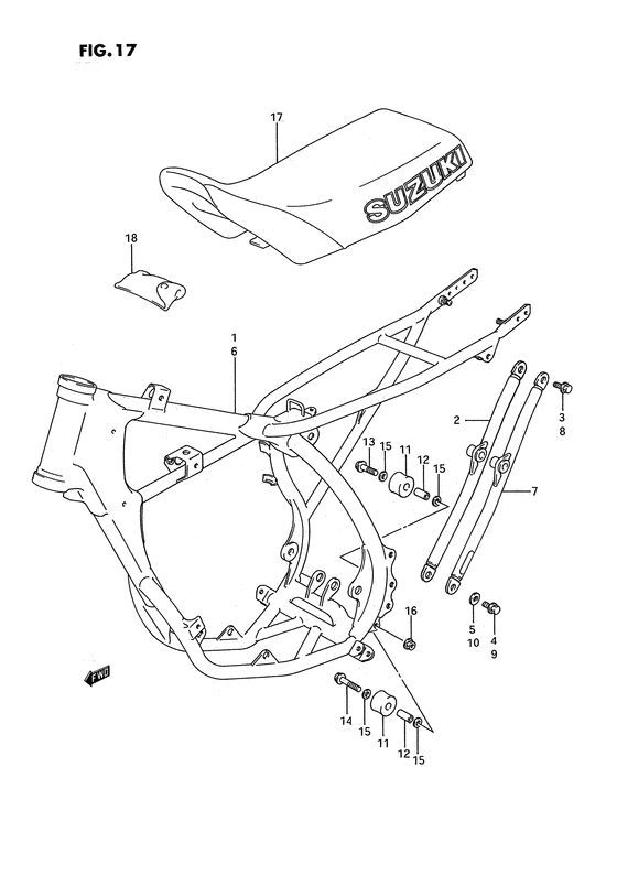Frame - seat
