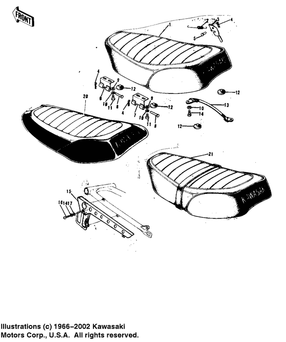 Seat/chain cover