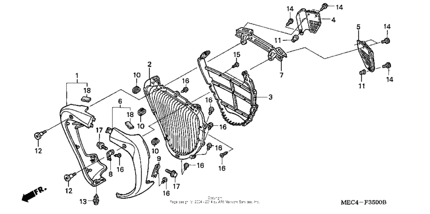 Radiator grille