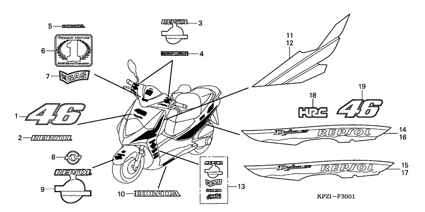 SES125 Mark / stripe