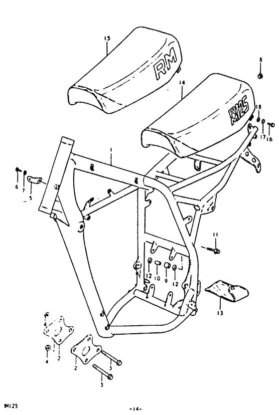 Frame - seat