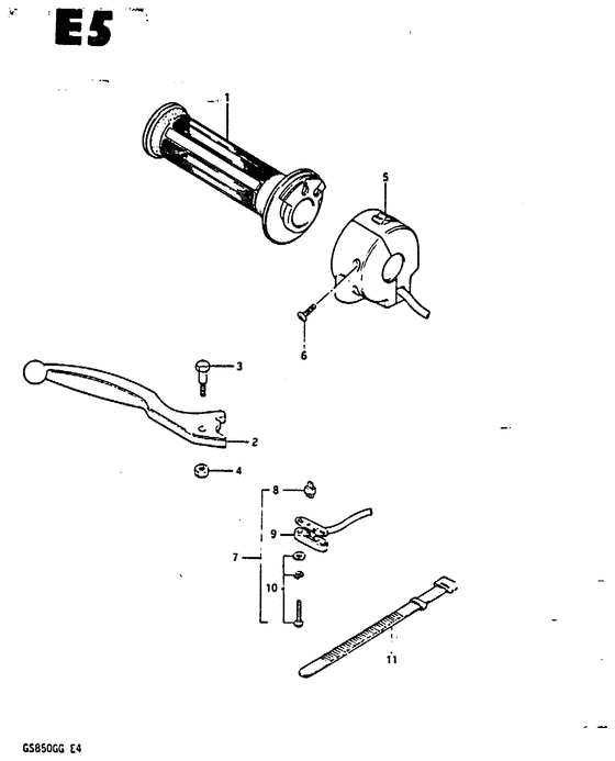 Right handle switch