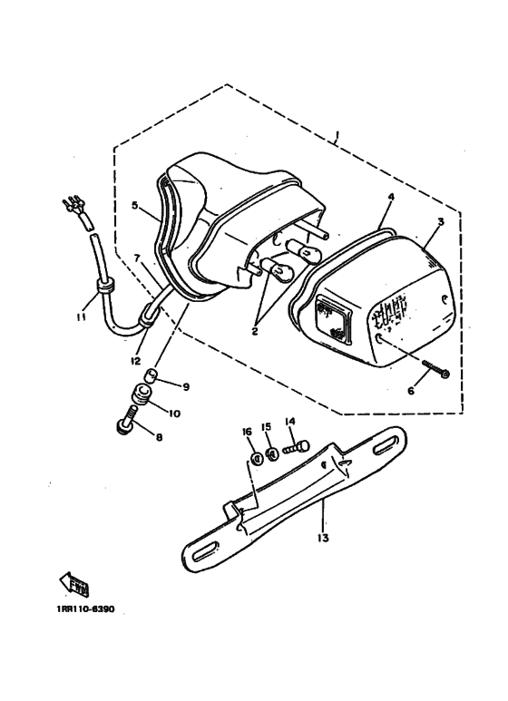 Taillight unit ass`y