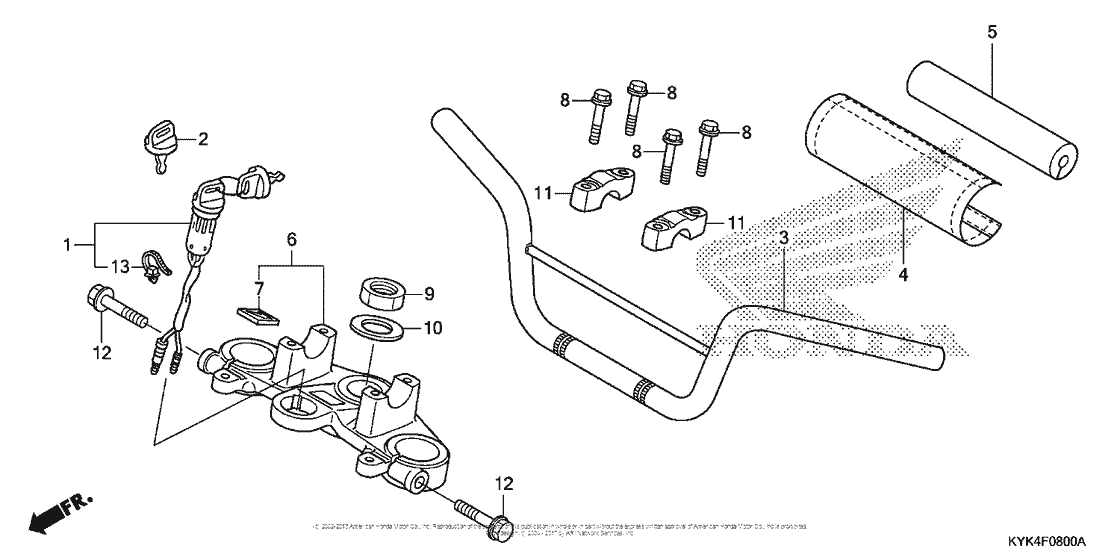 Handlebar + Top Bridge